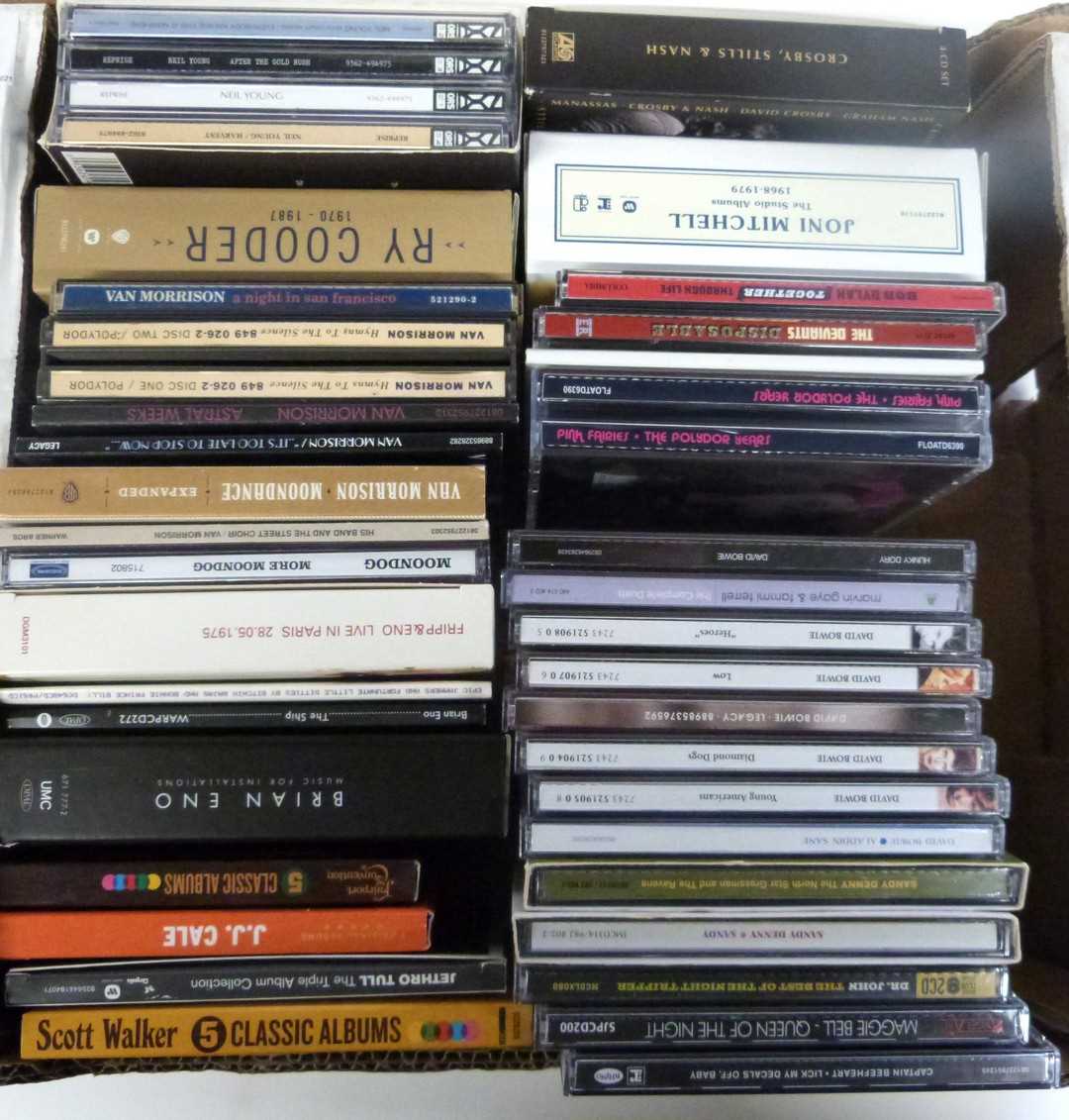 A collection of CDs and box-sets to include David Bowie, Neil Young, Brian Eno, Robert Fripp, Ry - Image 4 of 4