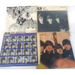 A collection of original early Beatles albums to include: ‘Please Please Me’, ‘Help!’, ‘With the