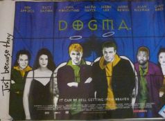 A collection of five original cinema posters to including Clerks, Dogma, Scream 2, Mallrats and