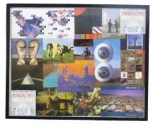 A framed fan-made PINK FLOYD montage