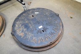OSMA IRON INSPECTION CHAMBER DRAIN COVER AND FRAME