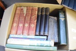 BOX OF VARIOUS VINTAGE BOOKS