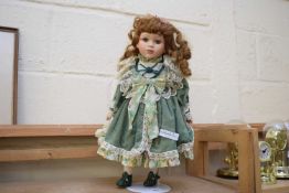 LEONARDO COLLECTORS PORCELAIN DOLL