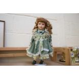 LEONARDO COLLECTORS PORCELAIN DOLL