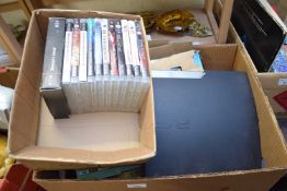 BOX SONY BLU-RAY PLAYER AND VARIOUS GAMES ETC