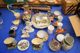 QUANTITY OF CERAMICS INCLUDING FIGURES ETC