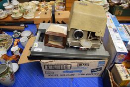 ALDIS SLIDE PROJECTOR AND ACCESSORIES