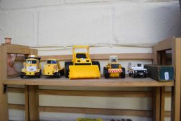 COLLECTION OF PLASTIC MOULDED TOY VEHICLES