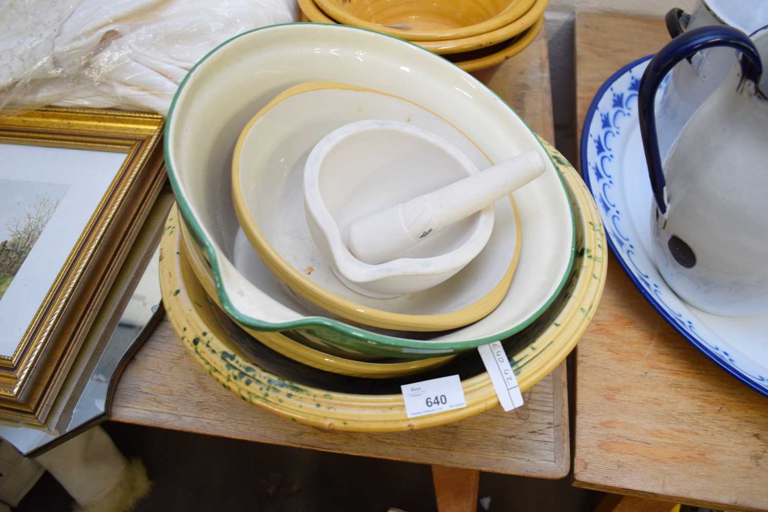 MIXED LOT VARIOUS KITCHEN MIXING BOWLS