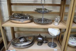 QUANTITY OF SILVER PLATED WARES