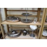 QUANTITY OF SILVER PLATED WARES