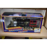 BOXED WESTERN EXPRESS TOY LOCOMOTIVE