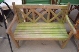 CHILDS WOODEN GARDEN BENCH