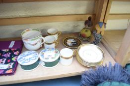 QUANTITY OF CERAMICS INCLUDING WEDGWOOD, TRINKET BOWLS ETC