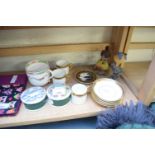 QUANTITY OF CERAMICS INCLUDING WEDGWOOD, TRINKET BOWLS ETC