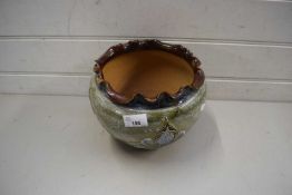 ROYAL DOULTON STONEWARE JARDINIERE (A/F)