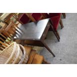 19TH CENTURY MAHOGANY PEMBROKE TABLE, 96CM WIDE