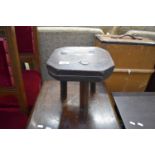 SMALL ELM MILKING STOOL