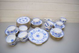 QUANTITY OF MINTON HARDWICKE HALL PATTERN TEA WARES