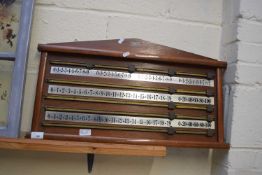 AN ADAC SNOOKER SCORER, 70CM WIDE