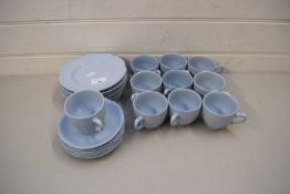 QUANTITY OF JOHNSON BROS GREY DAWN TABLE WARE