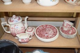 QUANTITY OF VILLEROY & BOCH 'RUSTICANA' TEA AND TABLE WARES