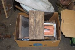 QUANTITY OF VARIOUS WORKSHOP RELATED ITEMS TO INCLUDE MOLE TRAPS, BLOCK PLANE, FILES ETC