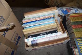 ONE BOX OF BOOKS, WOODWORKING AND FURNITURE INTEREST