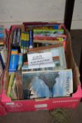 ONE BOX OF MIXED BOOKS - EUROPEAN AND TRAVEL INTEREST
