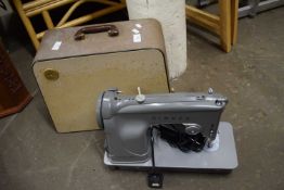 CASED SINGER ELECTRIC SEWING MACHINE