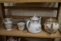 ROYAL DOULTON KINGSWOOD TEA WARES AND FURTHER DECORATED JUG