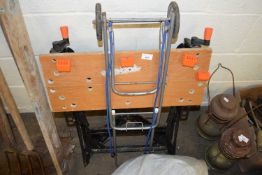 BLACK & DECKER WORKMATE AND A DOMESTIC SACK BARROW