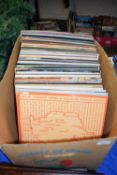 ONE BOX OF MIXED LPS