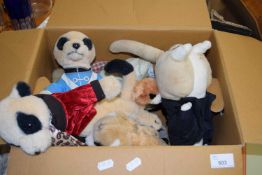 BOX OF 'COMPARE THE MARKET' MEERKAT TOYS