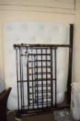 IRON FRAMED DOUBLE BED WITH MATTRESS