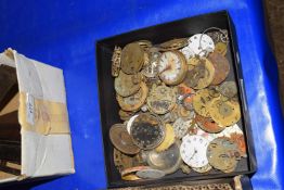 BOX OF POCKET WATCH MOVEMENTS