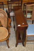 EDWARDIAN MAHOGANY DROP LEAF TABLE, 75CM WIDE