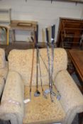 COLLECTION OF HIPPO GOLF CLUBS AND OTHERS