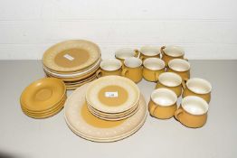 QUANTITY OF RETRO DENBY TEA WARES