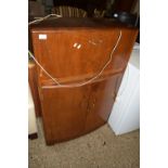 MID-20TH CENTURY COCKTAIL CABINET, WIDTH APPROX 76CM