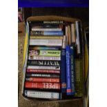 BOX OF MIXED BOOKS - MAINLY HARDBACK NOVELS