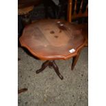 MODERN OCCASIONAL TABLE, APPROX 51CM DIAM