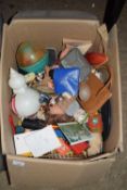 BOX CONTAINING SOME CHILDRENS TOYS AND OTHER ITEMS