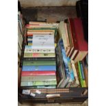 BOX OF MIXED BOOKS - HARDBACK NOVELS - ZOOLOGY INTEREST AND GARDENING