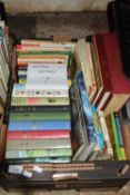 BOX OF MIXED BOOKS - HARDBACK NOVELS - ZOOLOGY INTEREST AND GARDENING