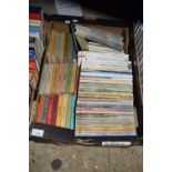 BOX OF MIXED BOOKS - SOME OBSERVER PUBLICATIONS ON HERALDRY, FLAGS ETC