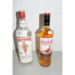 TWO BOTTLES OF SPIRITS - BEEFEATER GIN AND FAMOUS GROUSE SCOTCH WHISKY