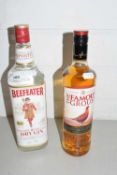 TWO BOTTLES OF SPIRITS - BEEFEATER GIN AND FAMOUS GROUSE SCOTCH WHISKY