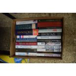 BOX OF MIXED BOOKS - HARDBACK NOVELS