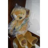 LARGE VINTAGE MERRYTHOUGHT TEDDY BEAR